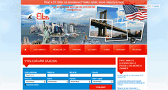 Desktop Screenshot of elbis.cz
