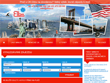 Tablet Screenshot of elbis.cz