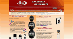 Desktop Screenshot of elbis.pl